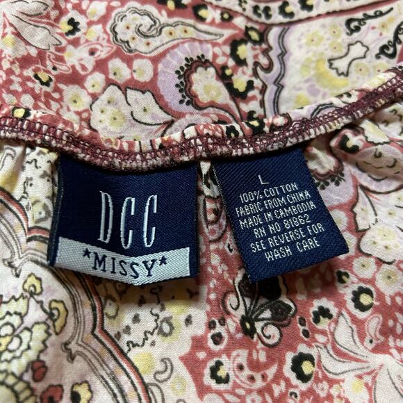 Y2K Babydoll Top Sz Large Bell Sleeve Fairy Boho Cottage Peasant Blouse Coquette - Picture 2 of 6